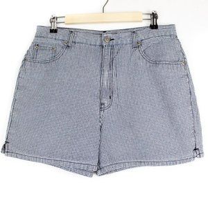 HALSTON High Waist Stylish Summer Shorts Cotton 12